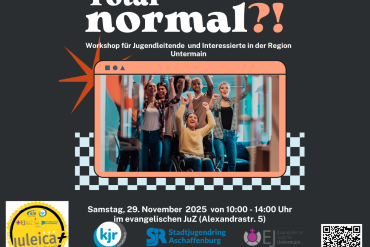 Flyer für die Veranstaltung Total normal?! Inklusive Jugendarbeit